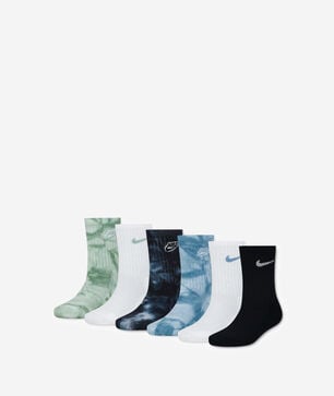 Little Kids' Dyed 6Pk Crew Socks