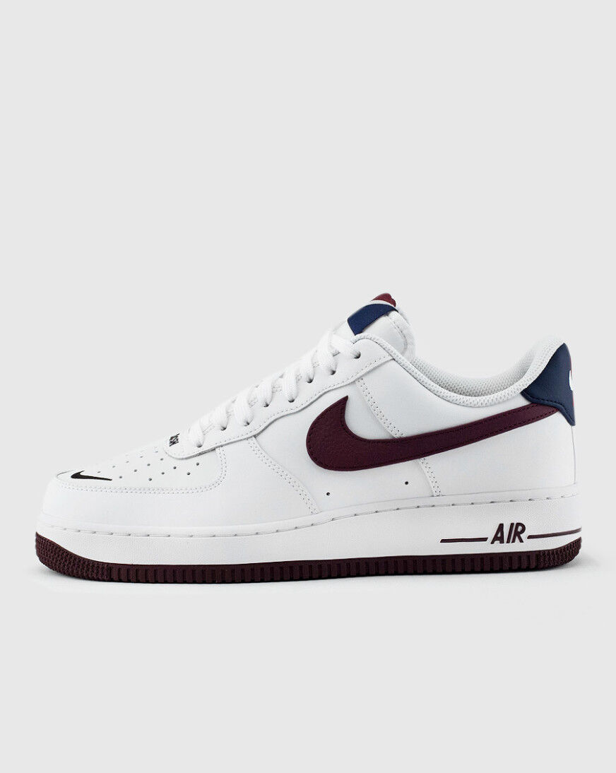 air force 1 lv8 trainers white night maroon obsidian