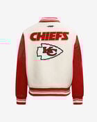 PRO STANDARD Kansas City Chiefs Retro Classic Rib Wool Varsity Jacket FKCH410243-ERD cream 2