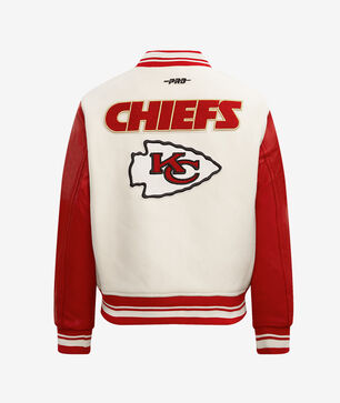 Kansas City Chiefs Retro Classic Rib Wool Varsity Jacket