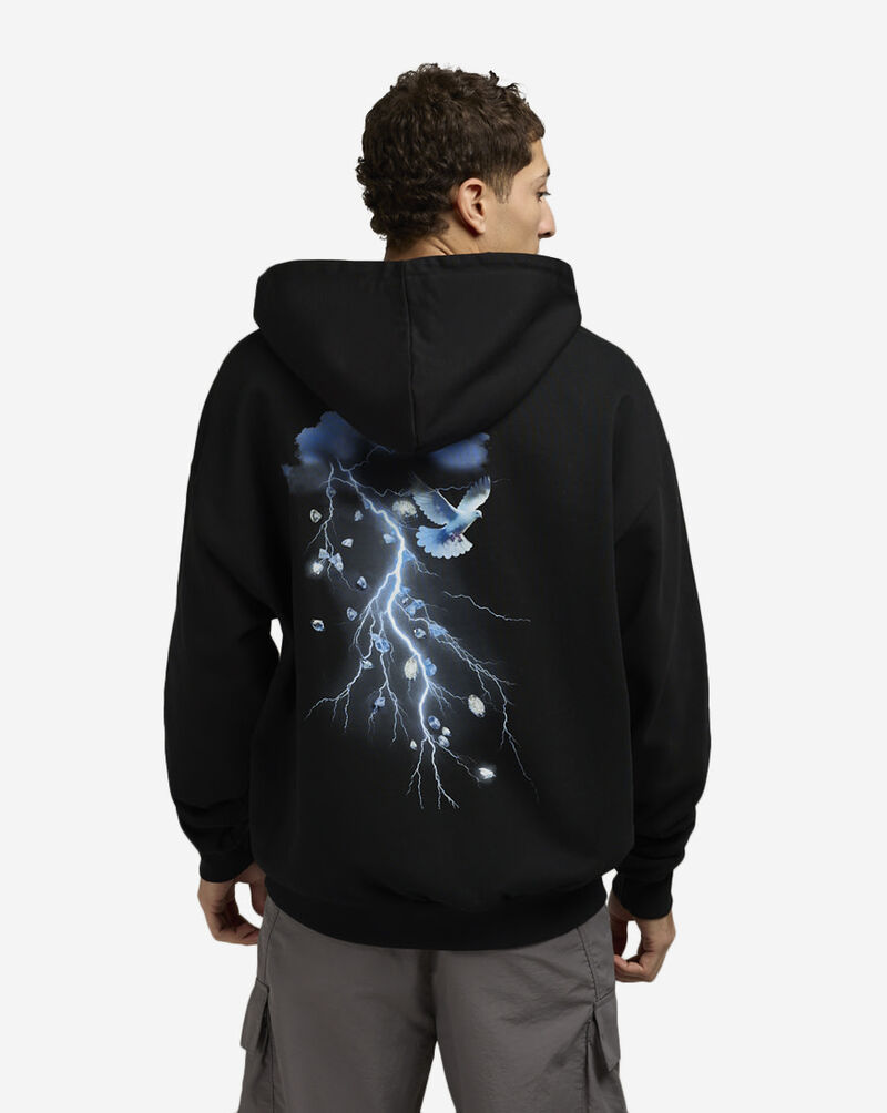 Upscale Striking Diamonds Hoodie MTUS222-00007 Black 2