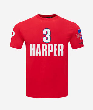 Philadelphia Phillies Bryce Harper #3 Classic Single Jersey Tee