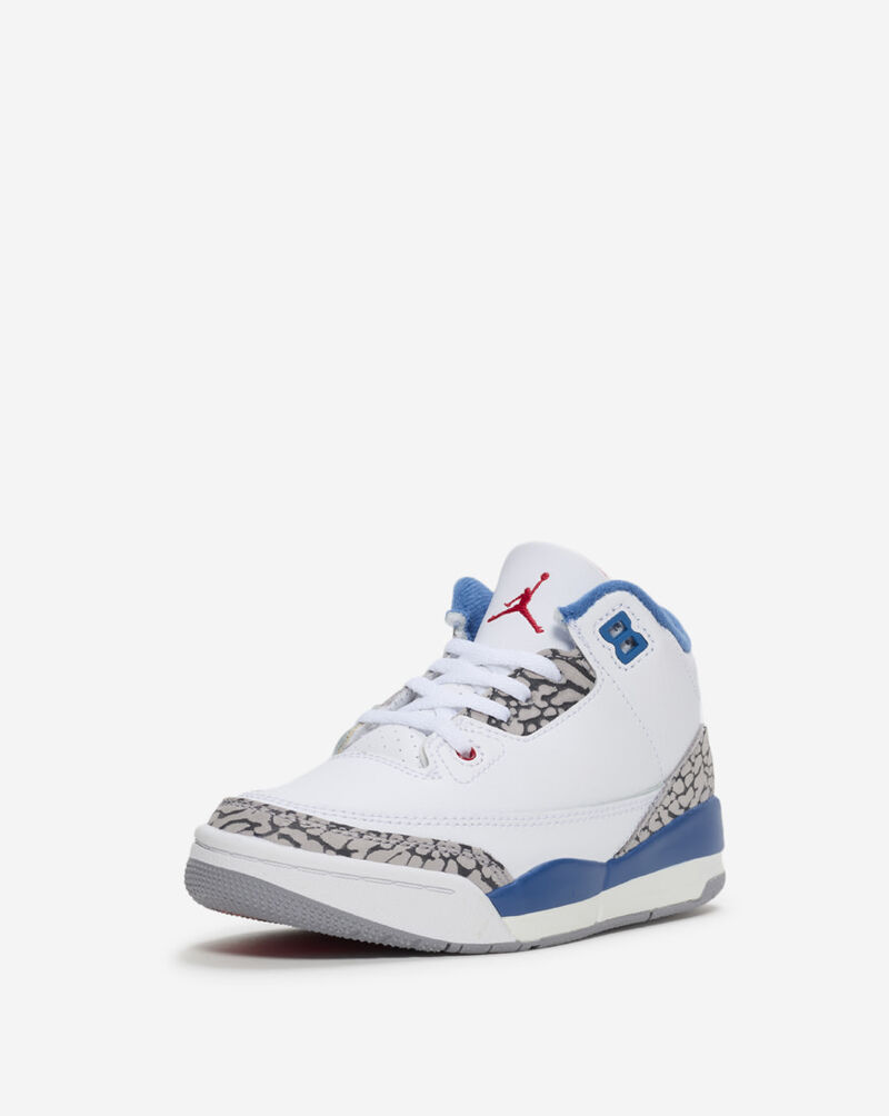 Jordan Little Kids' Air Jordan 3 Retro "True Blue" DM0966-104 White 2