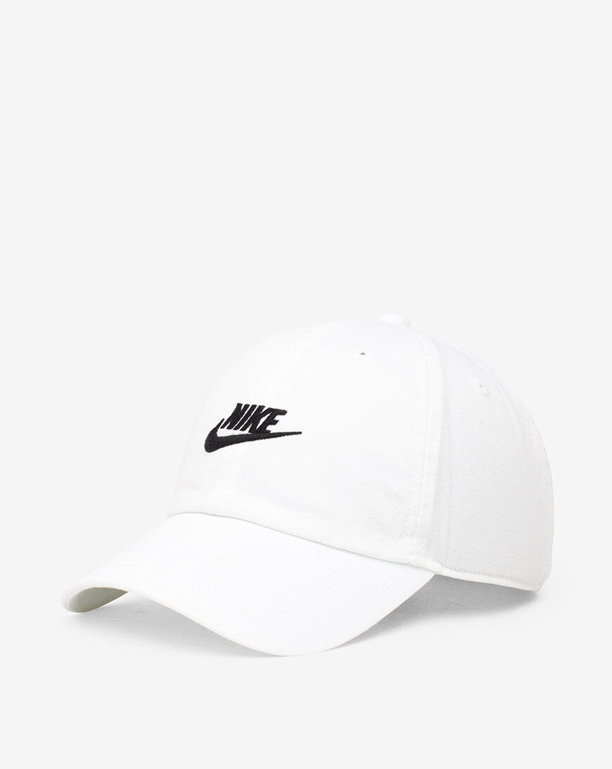 all white nike hat