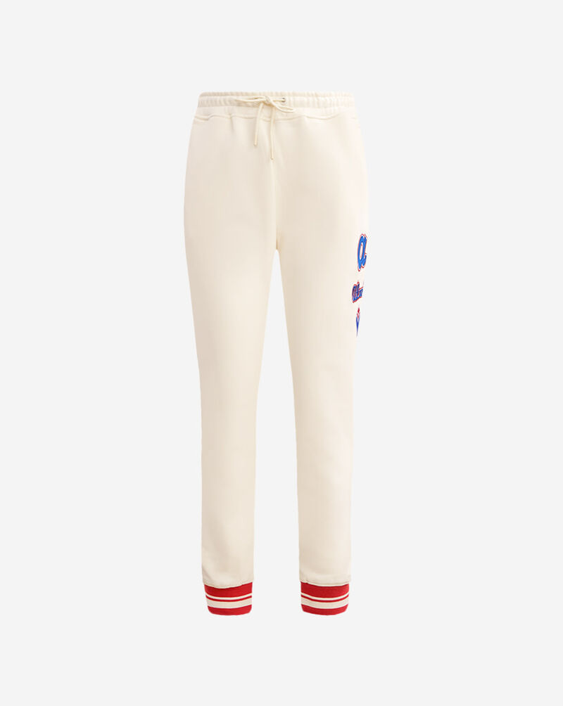 PRO STANDARD Atlanta Braves Retro Classic Rib Fleece Sweatpant LABG314508-ERD cream 1