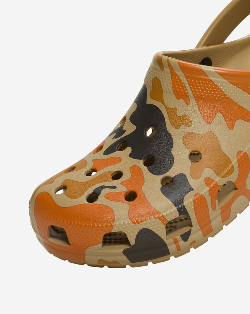 Crocs Classic Clog Duck Camo 214293-2NW Orange 9