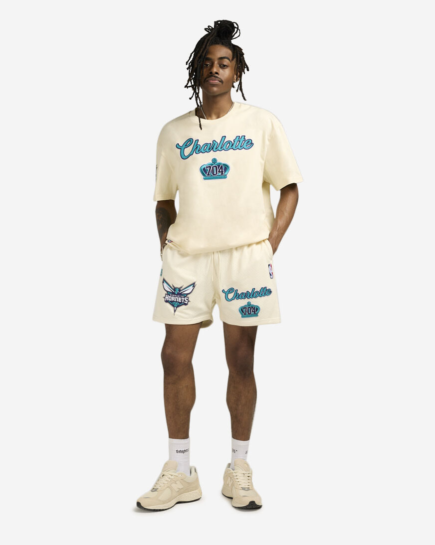 BEEDEN spray logo sarouel shorts キャップ SPRAY LOGO SAROUEL SHORTS – BEEDEN
