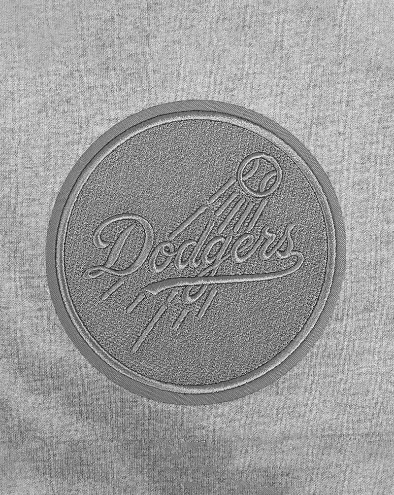 PRO STANDARD Los Angeles Dodgers Neutral Drop Shoulder Tee LLD137025-DHG Grey 4