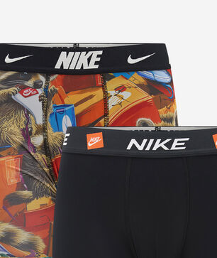Big Kids' 2PK Printed Long Boxer Briefs