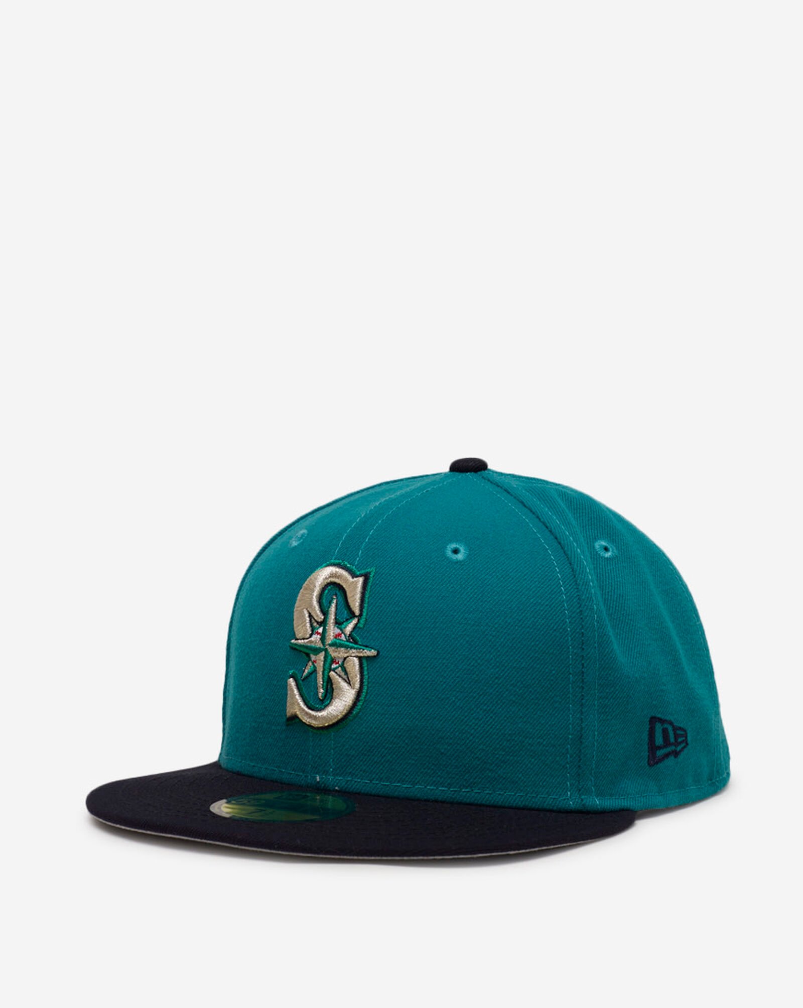 Shop New Era 59Fifty Seattle Mariners Two Tone Fitted Hat 70703524 blue
