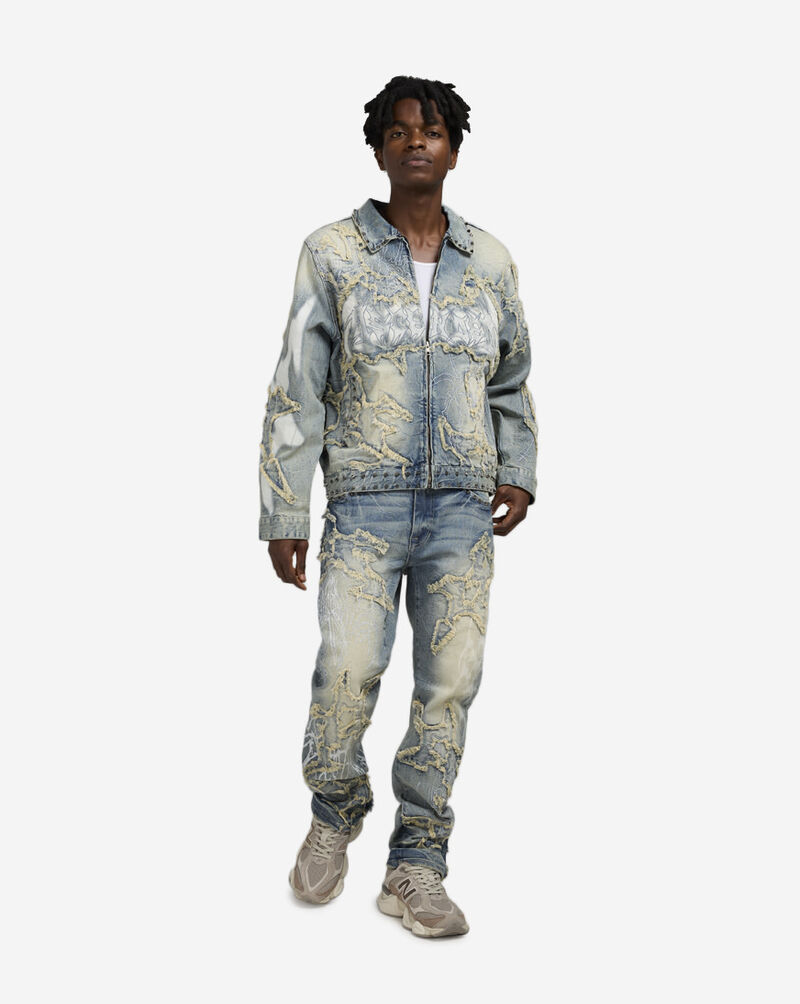 Smoke Rise Ascended Jeans JP25647SN-BLU Blue 4