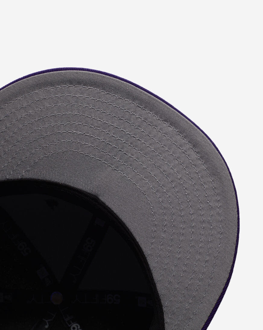 Shop New Era 9Fifty Grape Chicago White Sox Retro Hooks Fitted Hat