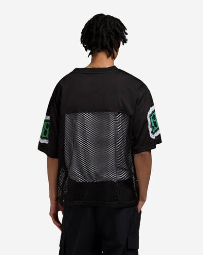 Screaming Skull Cropped Mesh Tee Screaming Skull Cropped Mesh Tee