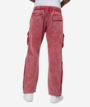 Washed Cargo Sweatpants