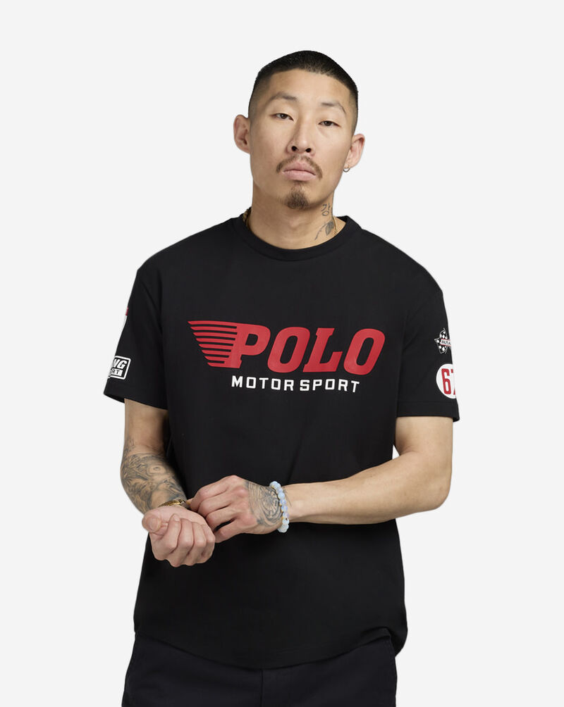 Polo Ralph Lauren Classic Fit Jersey Graphic T-Shirt 710972607001-BLK Black 1