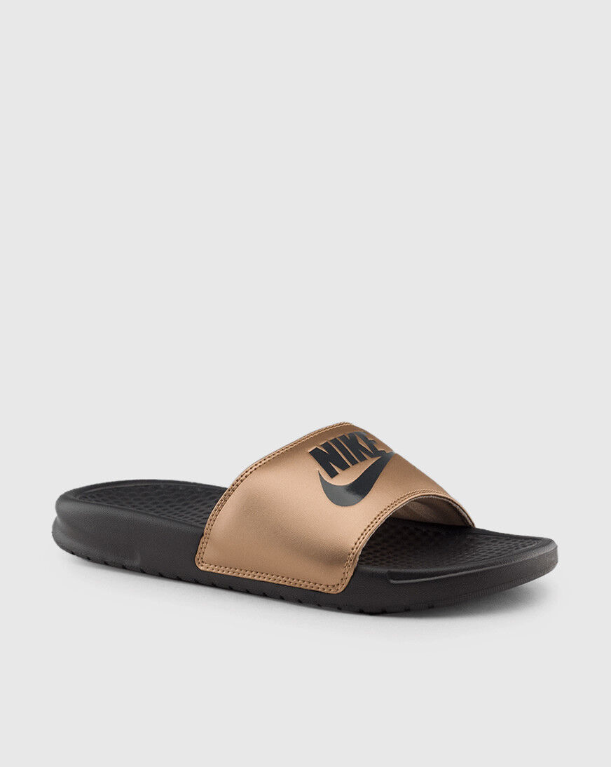 red nike slides womens