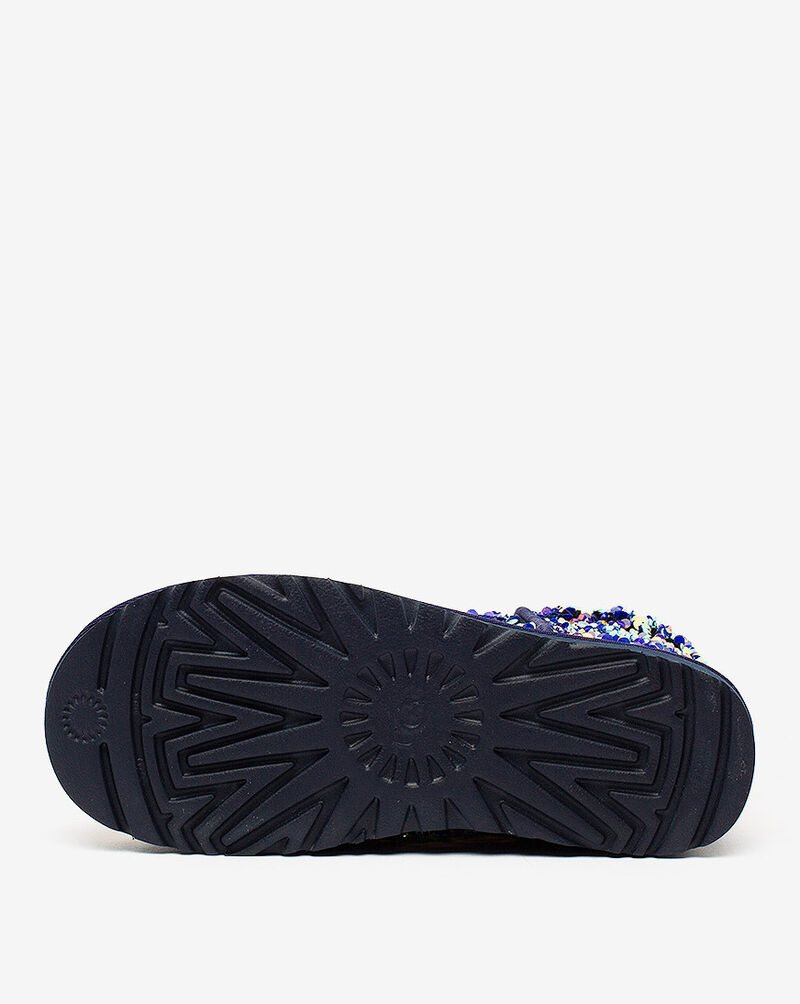 UGG Classic Short Stellar Sequin Boots 1112514MDL Blue 4