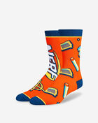 Nerf Split Crew Socks (L)
