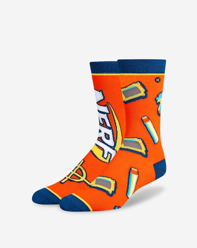 Nerf Split Crew Socks (L)