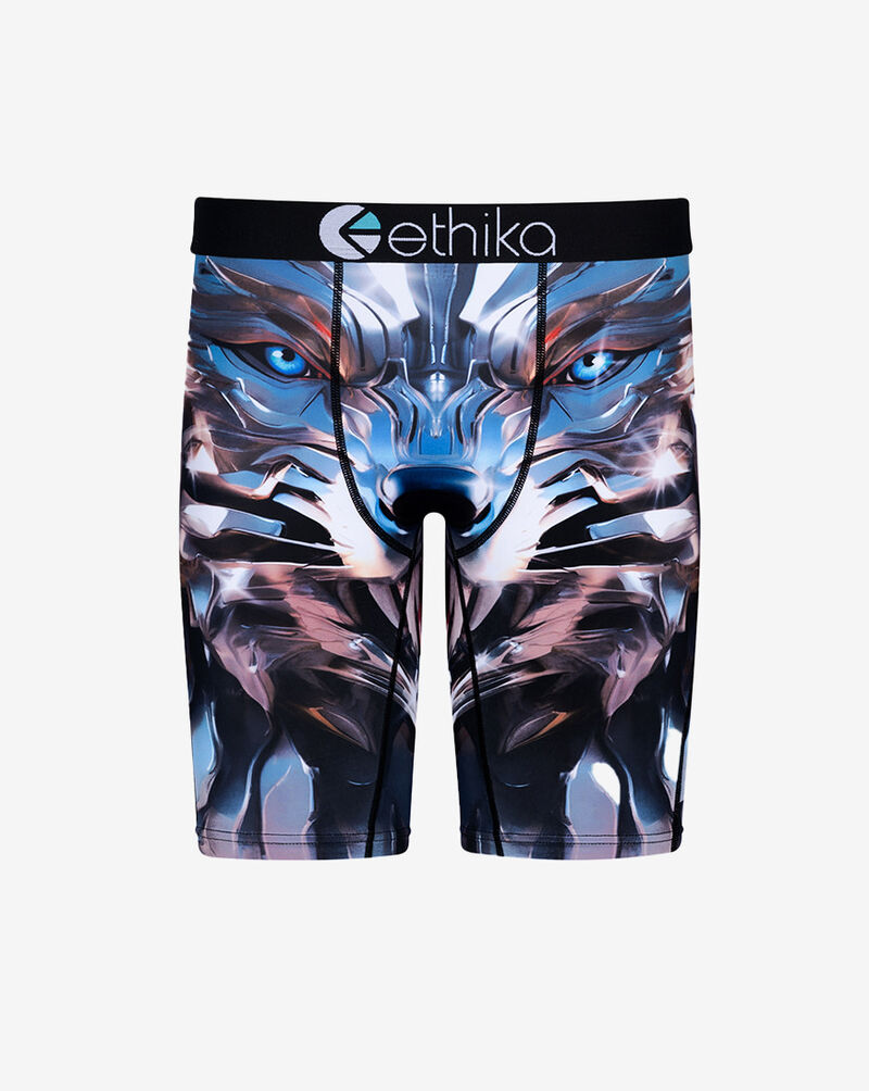 Ethika Grade School Chrome Wolf Briefs  BLST3498 Multi 1