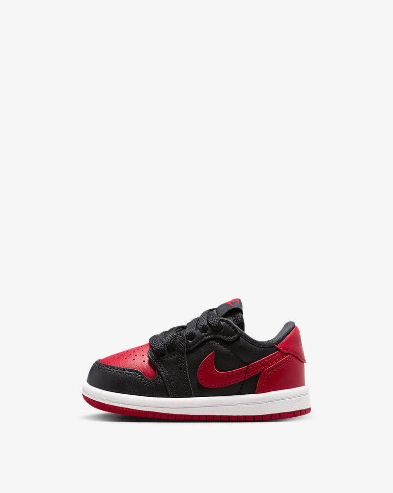 Jordan Toddler Air Jordan 1 Retro Low OG "Banned" IW6279-001 Black 1
