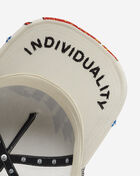 Cult of Individuality Lightening Mesh Back Trucker Hat 626BS-CH75C White 4