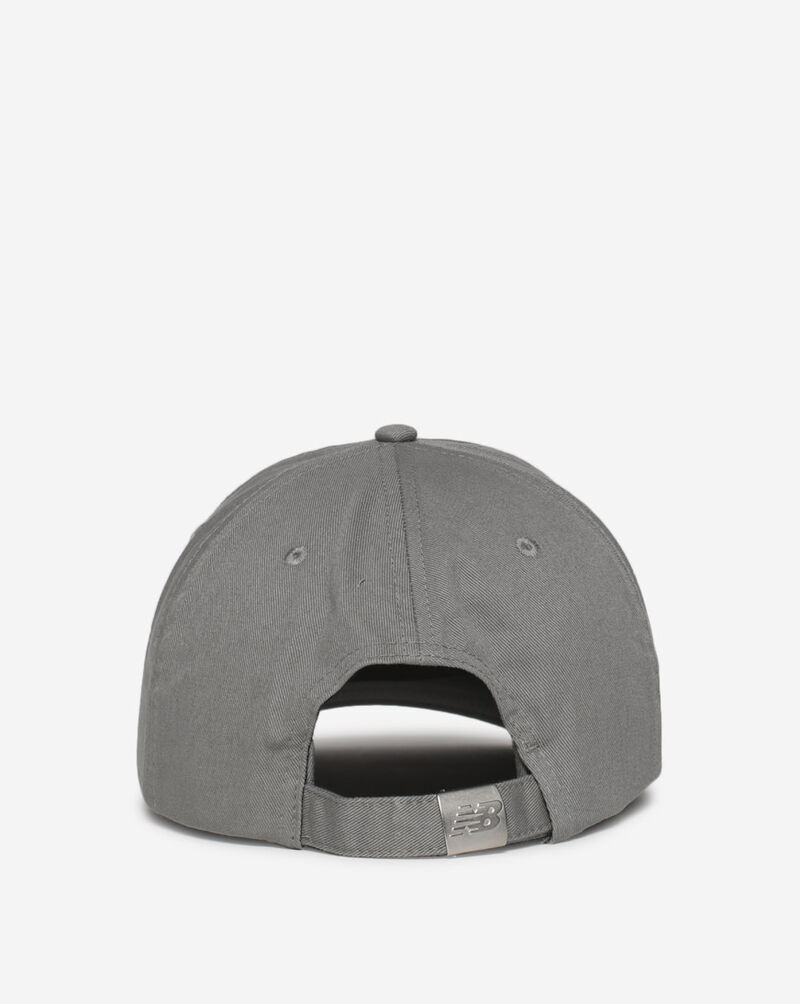 New Balance 6-Panel Curved Brim Classic Hat LAH91014-SLA Grey 3