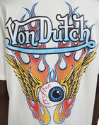 Von Dutch Flames Tee 4VND9C4278-CRM cream 3