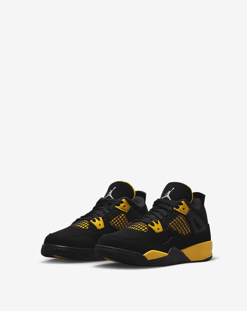 Shop Jordan Pre-School Air Jordan 4 Retro BQ7669-017 black