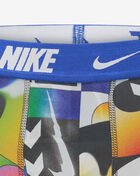 Nike Big Kids' 2PK Printed Boxer Briefs 9N1334-BM7 Multi 2