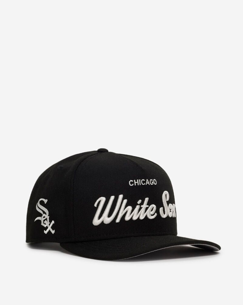 New Era 9Fifty Chicago White Sox Local Play A-Frame Snapback Hat 60758334 Black 1
