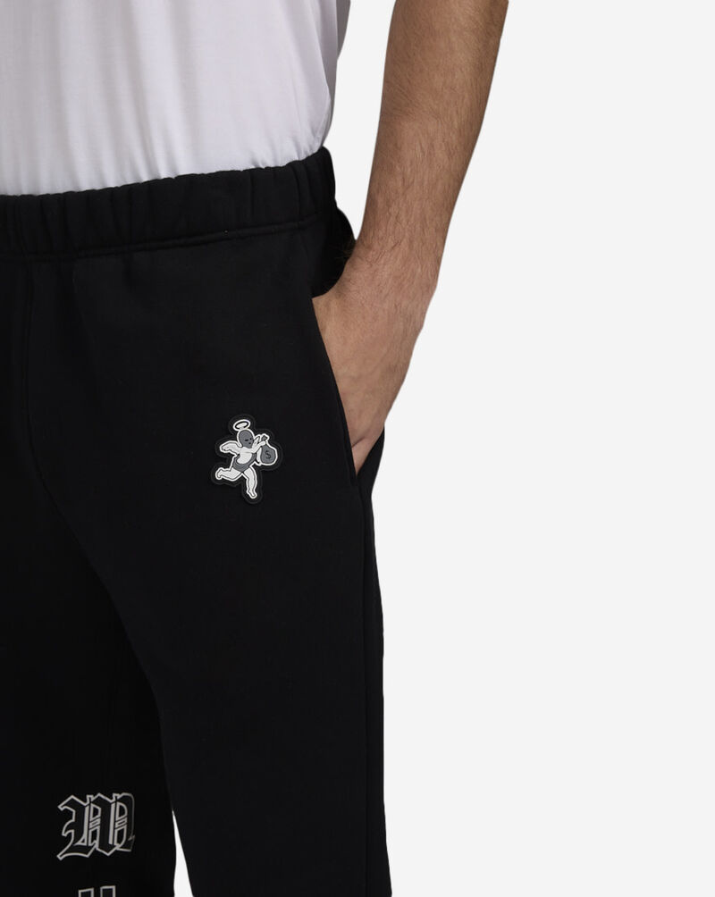 Hasta Muerte Motivated Stacked Fleece Pant HMMOTIVATEDBTM-BLK Black 3