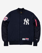 New Era Alpha Industries Historic M-A1 New York Yankees Bomber Jacket 60564190 Blue 1