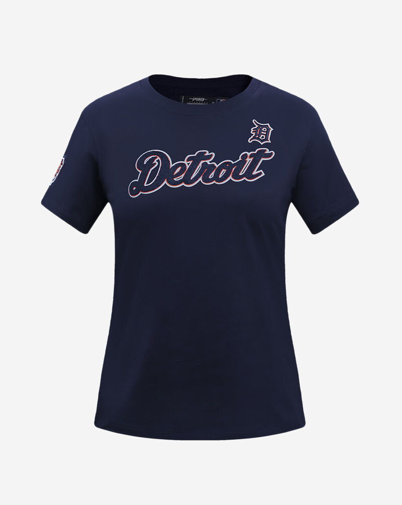 PRO STANDARD Detroit Tigers Classic Slim Fit Tee  LDTA34395-MDN Blue 1