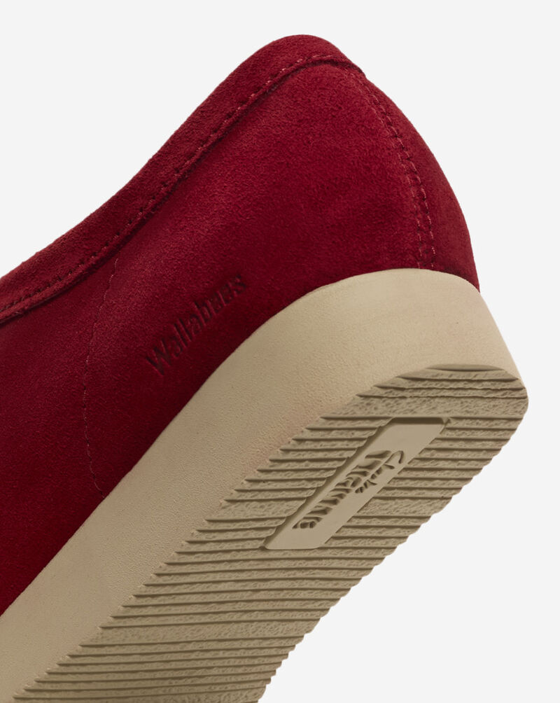 Clarks Wallabee Lite Suede  26327584 Red 9