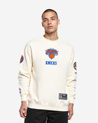 PRO STANDARD New York Knicks Modern Originals Fleece Crewneck BNK5516430-EGG cream 1