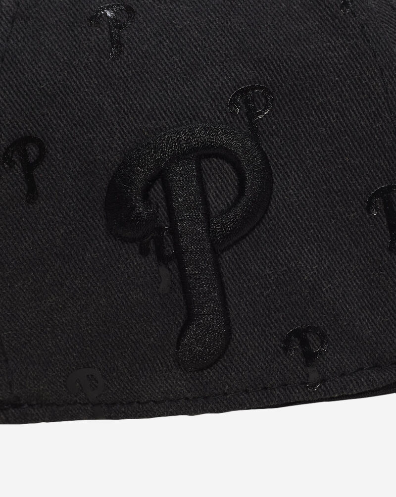 PRO STANDARD Philadelphia Phillies Washed Cotton Twill Pro Arc Strapback LPH7315789-WBK Black 2