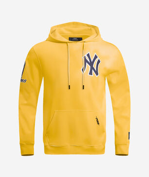 New York Yankees Classic Chenille Double Knit Pull Over Hoodie 