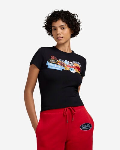 Eyeball Mashup Graphic Tee 
