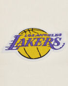 PRO STANDARD Los Angeles Lakers Retro Classic Rib Wool Varsity Jacket BLL656005-EPU cream 4