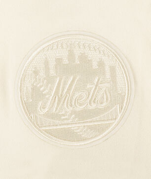 Big Boys' New York Mets Neutral Fleece Crewneck