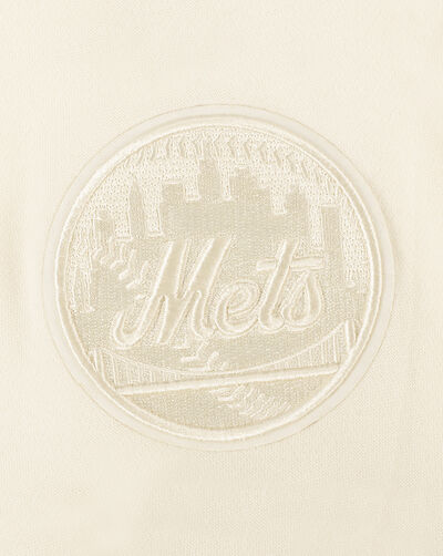 Big Boys' New York Mets Neutral Fleece Crewneck