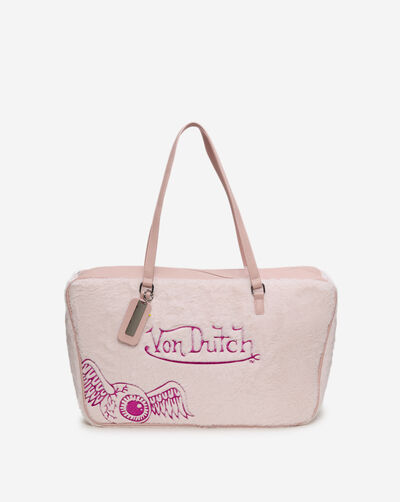 Furry Pink Tote