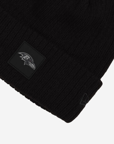 Baltimore Ravens Rubberized Knit Beanie