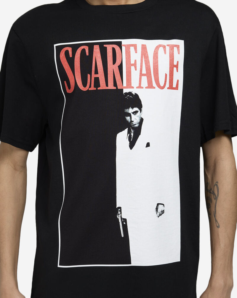 Mister Tee Scarface Original Movie Cover Tee MCUS197-US-00007 Black 3