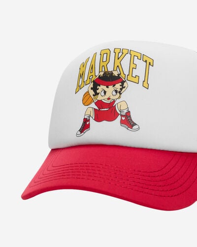 Betty Boop Dunking Trucker  Betty Boop Dunking Trucker