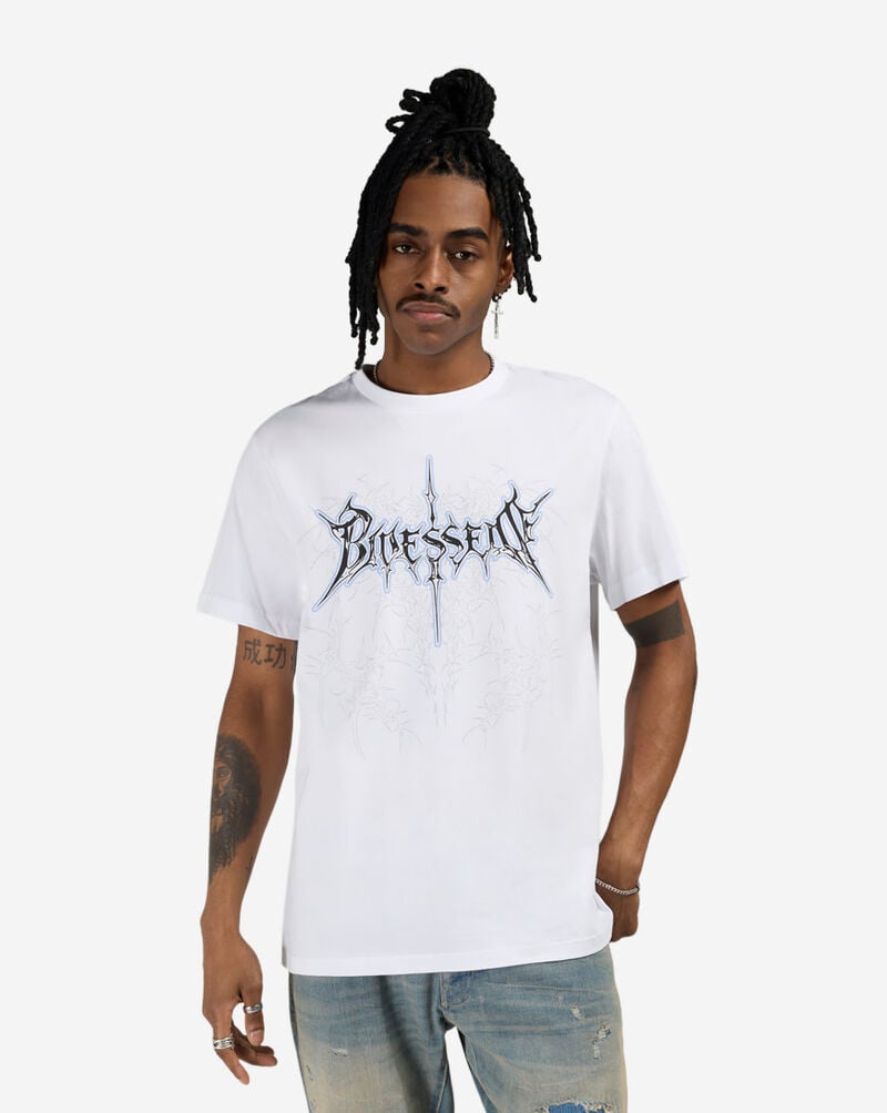 Mister Tee Neo Tribal Blessed Tee MTUS496-US-00220 White 1