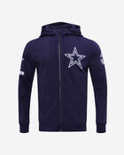 PRO STANDARD Dallas Cowboys Classic Chenille Double Knit Full-Zip Hoodie FDC5410296-MDN Blue 1