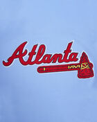 PRO STANDARD Atlanta Braves Classic Chenille Double Knit Pull Over Hoodie LAB135068-UNI Blue 2