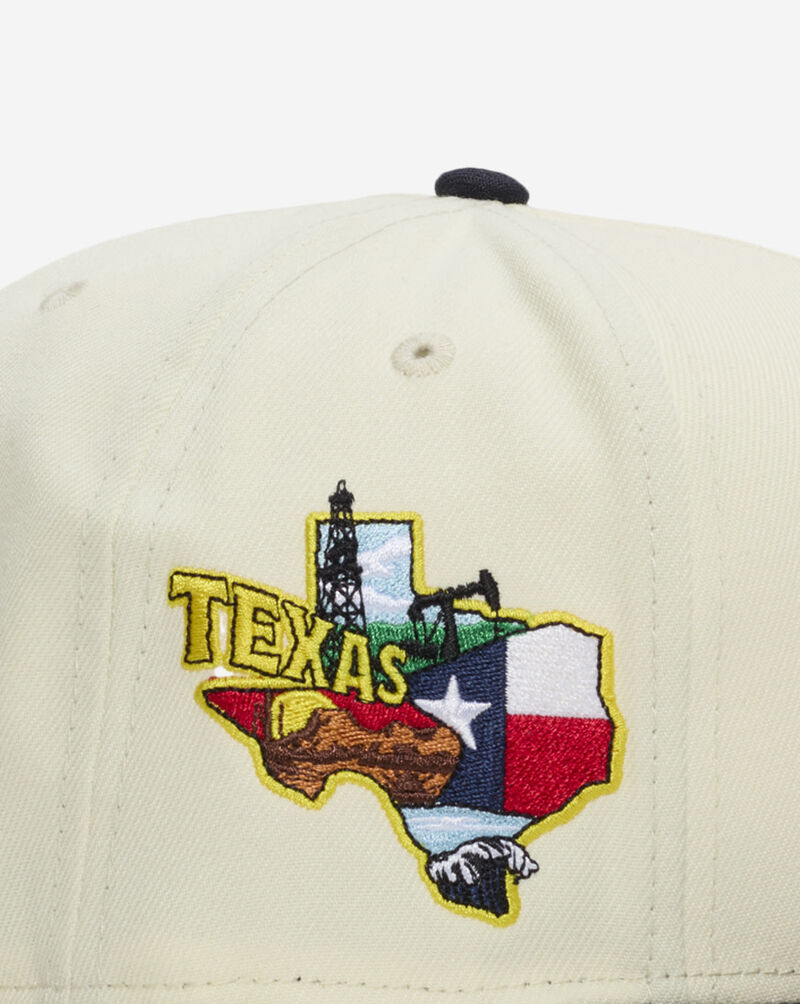 New Era 9Fifty Houston Astros Localized A-Frame Snapback Hat 60799870 cream 2